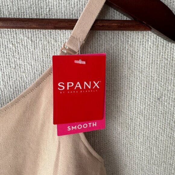SPANX supersmooth™ Socialight Cami Full Slip 2351 Large Tan Cream New With Tag - Picture 5 of 16